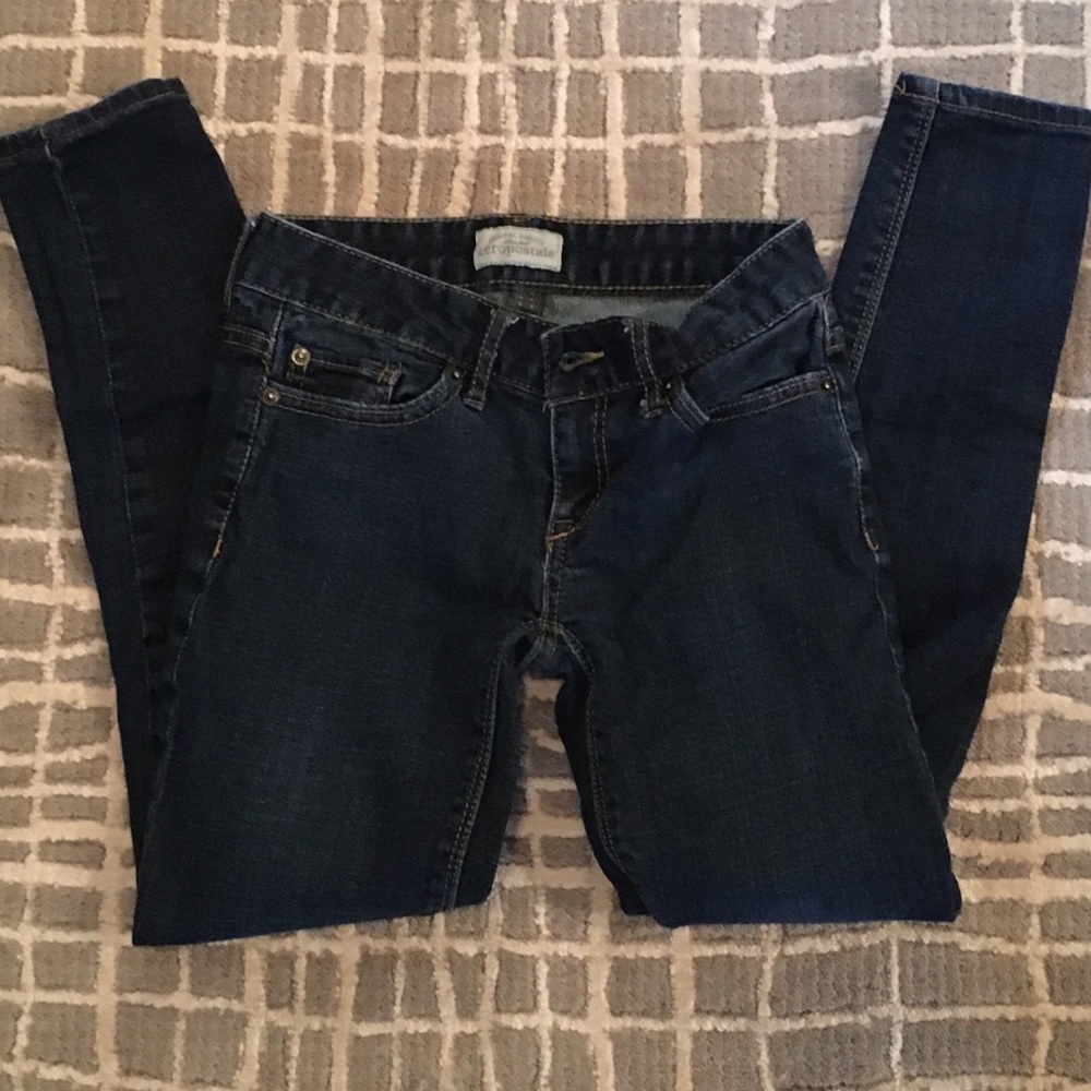 Aeropostale Ashley Ulta Skinny Cropped 00 Reg